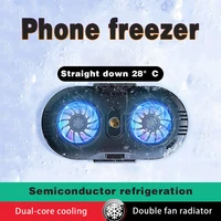 universal mobile phone usb game cooler system cooling fan gamepad holder stand radiator for iphone xiaomi huawei samsung phone