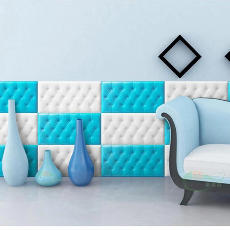 3D обои детские татами анти-столкновения мягкий пакет стикер стены самоклеющиеся