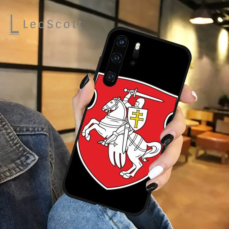 

Belarus flag Phone Case For Huawei honor Mate P 9 10 20 30 40 Pro 10i 7 8 a x Lite nova 5t