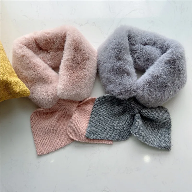 2021 новый дизайнер розовый любящее сердце трикотажный шарф женский зимнее модное