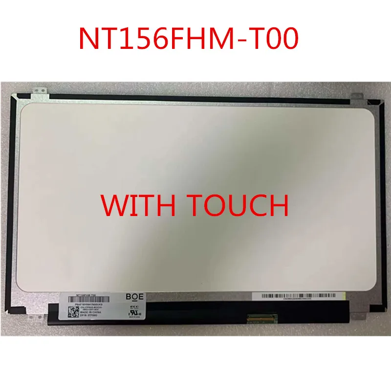 

15,6-дюймовый сенсорный ЖК-экран для ноутбука 15,6*1920 EDP, 40-контактный сенсорный ЖК-дисплей, замена NT156FHM-T00 NT156FHM T00