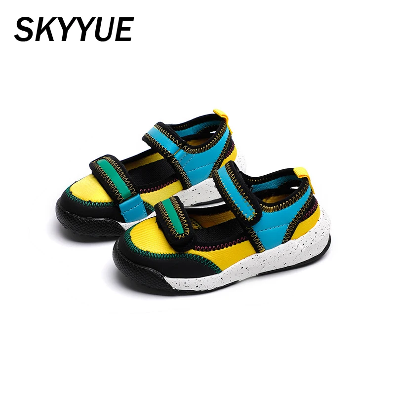 Весенние детские спортивные сандалии повседневные для маленьких девочек