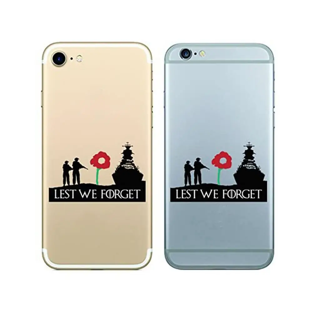 

Poppy Flower Sticker Anniversary Decal for Windows Car Decoration