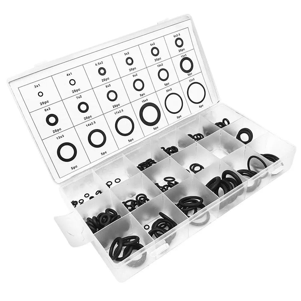 Резиновое уплотнительное кольцо распылитель 225 шт. шайба уплотнение Ассортимент