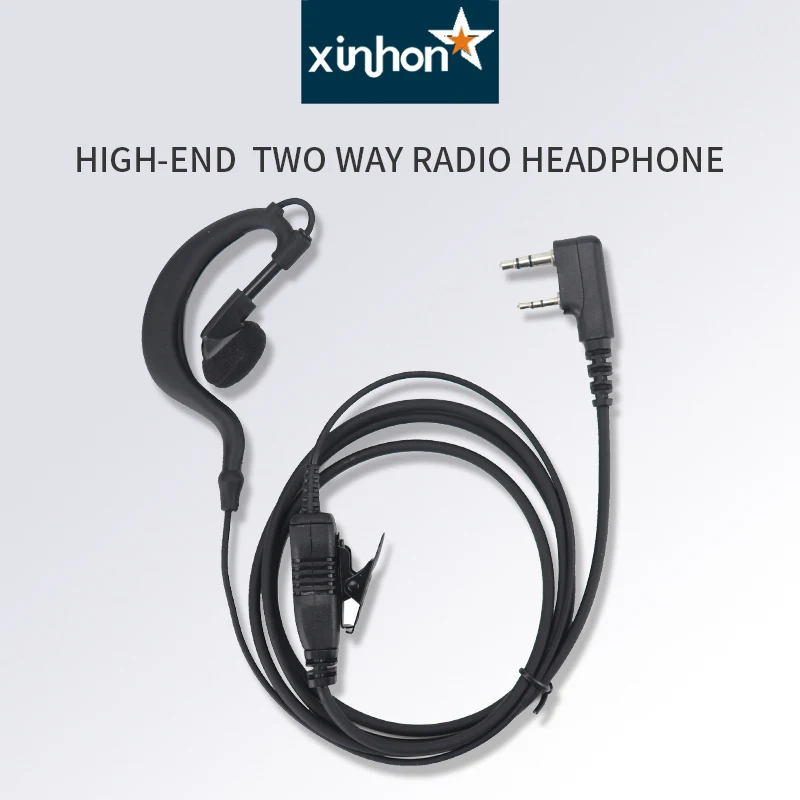 PTT Mic 2Pin наушники Walkie Talkie гарнитура для TYT Baofeng 888s UV 5R 82|Запчасти и аксессуары раций|