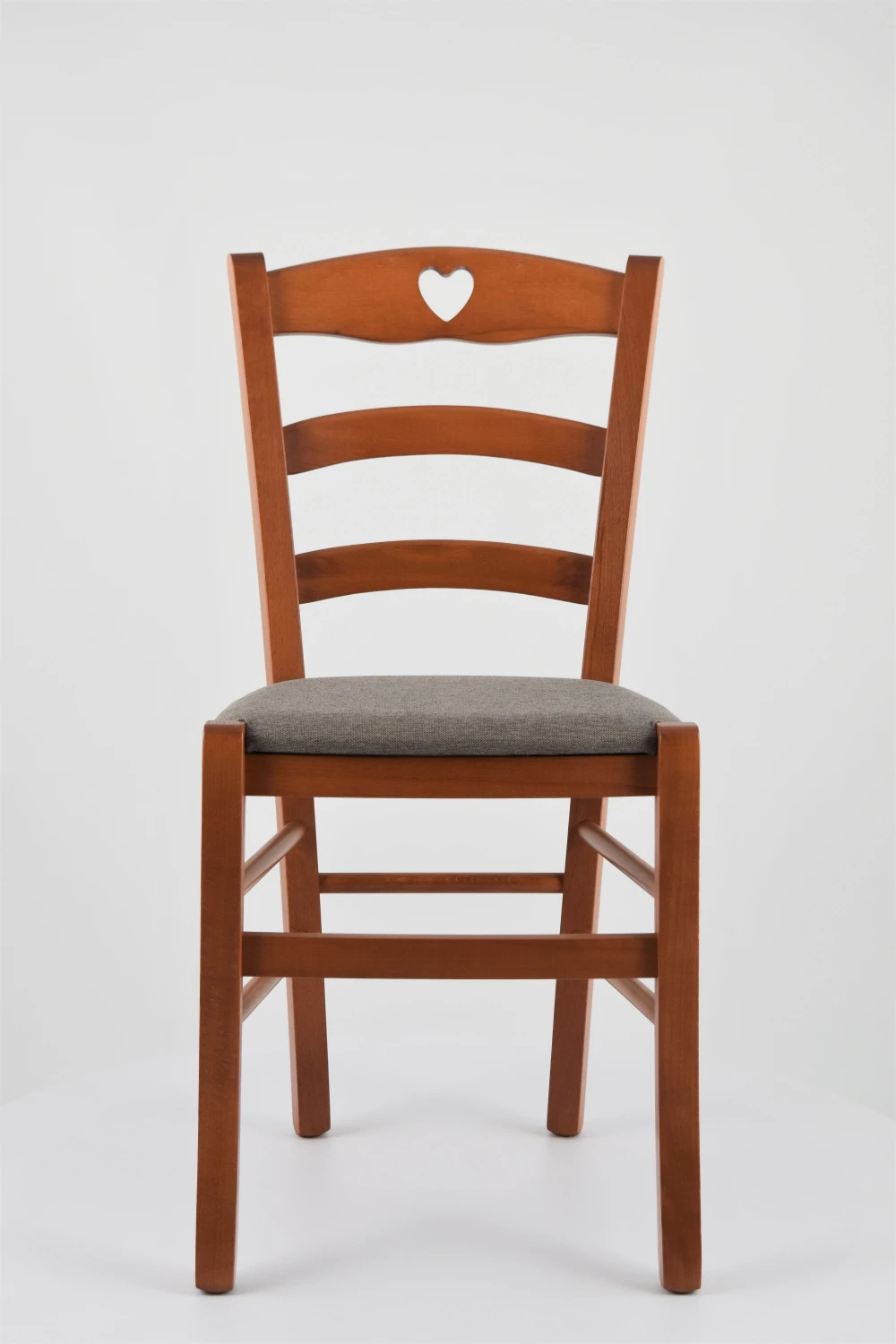 Стул Tommychairs для кухни и бара деревянный каркас из бука вишневого цвета сиденье с