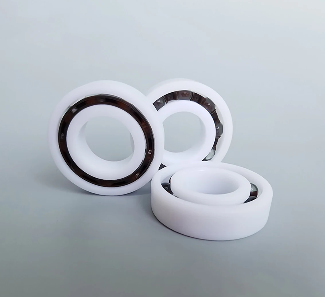 

1Pcs POM Plastic Bearing 6000 6001 6002-6210 Deep Groove Ball Bearing Corrosion Resistant Insulation