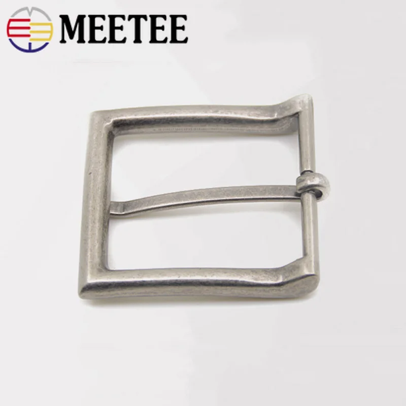 Meetee 2/5 шт 40 мм с металлическим ремнем пряжкой в стиле ретро сплав контактный