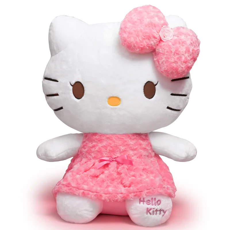 Hello Kitty аниме плюшевая кукла плюшевый счастливый кот каваи детский подарок Hug