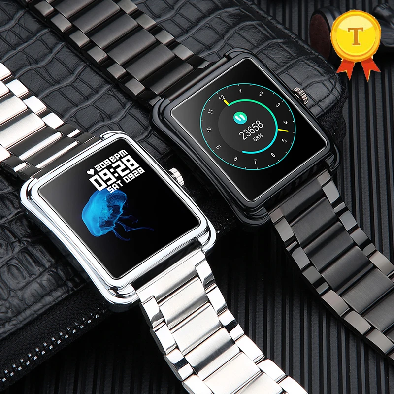 Смарт-часы мужские спортивный фитнес-трекер IP67 пульсометр мониторинг погоды PK DT28