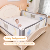 number a bed guardrail fence rail barrier for baby foldable playpen on protection home kids safty bed fence lifting barrier rail