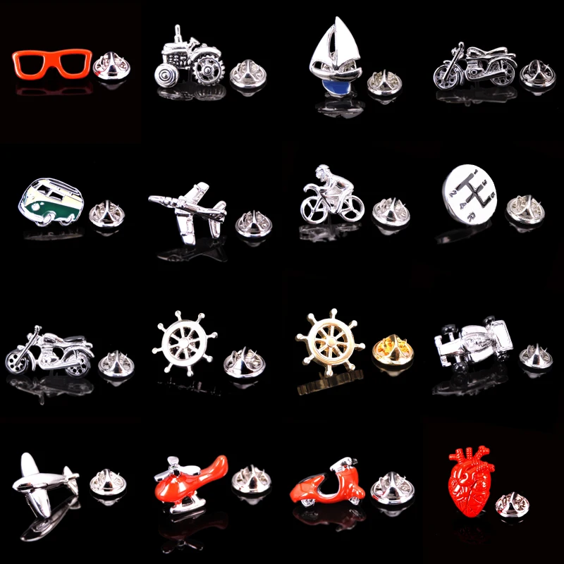 Брошь высокого качества отворот булавка для мужчин Новинка Самолет гоночный