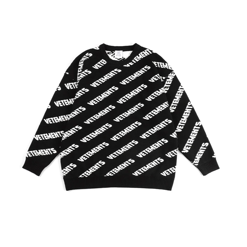 

Мужской свитер с надписью, свободный утепленный Свитер оверсайз из 100% хлопка, зима 2021