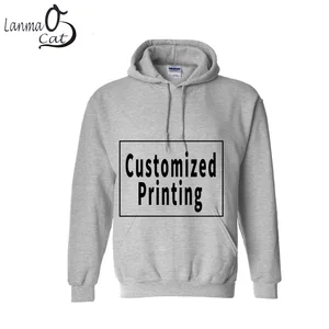 Lanmaocat Мужская Дизайнерская толстовка с капюшоном с принтом на заказ одежда с длинным рукавом с карманом мужские рубашки толстовки свитшоты Бесплатная доставка
