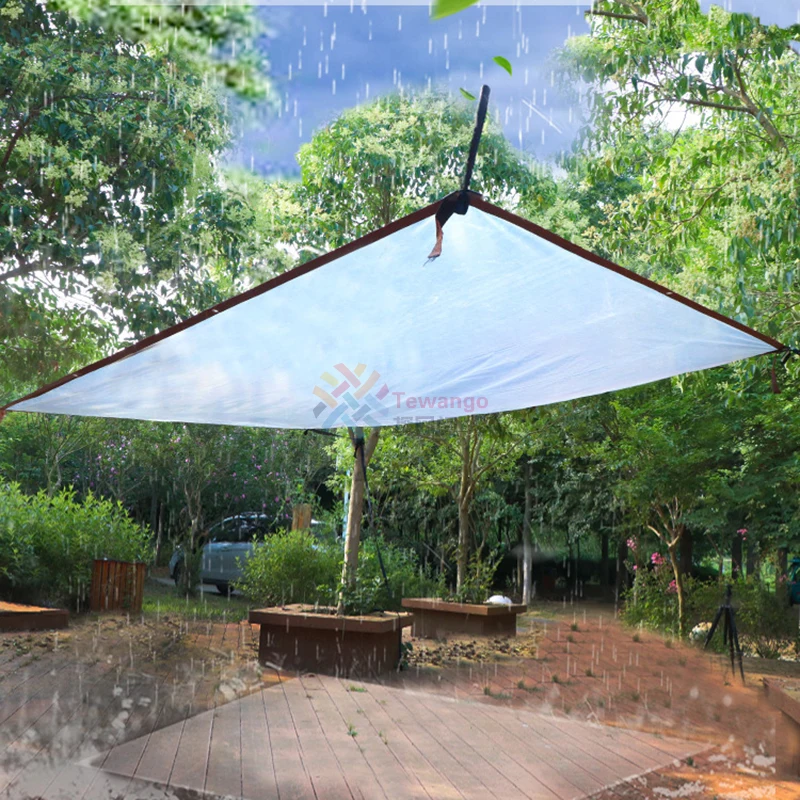 Высокая прочность утолщенные края искусственный брезент теплица Непромокаемая