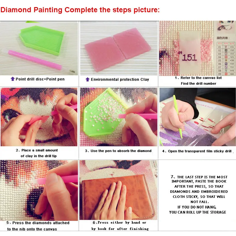 Алмазная мозаика картина 5D DIY вышивка крестиком Мозаика Мастер Йода мультфильм