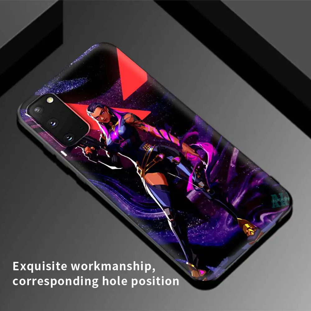 

Valorant Soft Case for Samsung S20 FE S21 Ultra Galaxy S8 S9 S10 S20 Plus S10e S7 Edge Coque Smart Phone Cover Shell Capa Caso