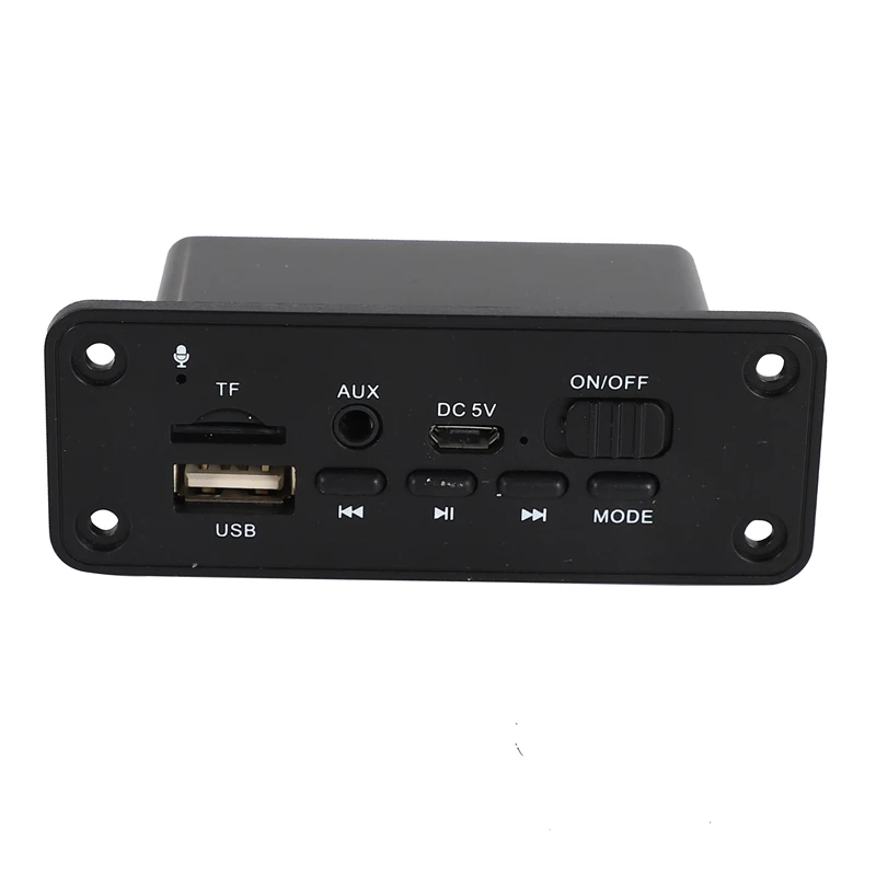 

Hands-Free MP3 Player Decoder Board 2 x 3W Amplifier DC 5V MP3 WMA Wireless Bluetooth 5.0 Decoder Board Audio Module USB FM TF R