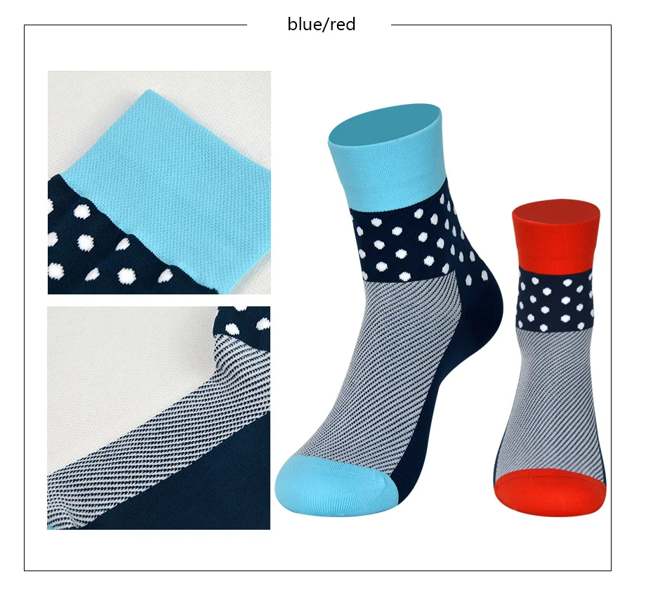 Darevie cycling socks soft sports socks breathable socks elastic biking socks anti-bacterial reflective bicycle cocks MTB road