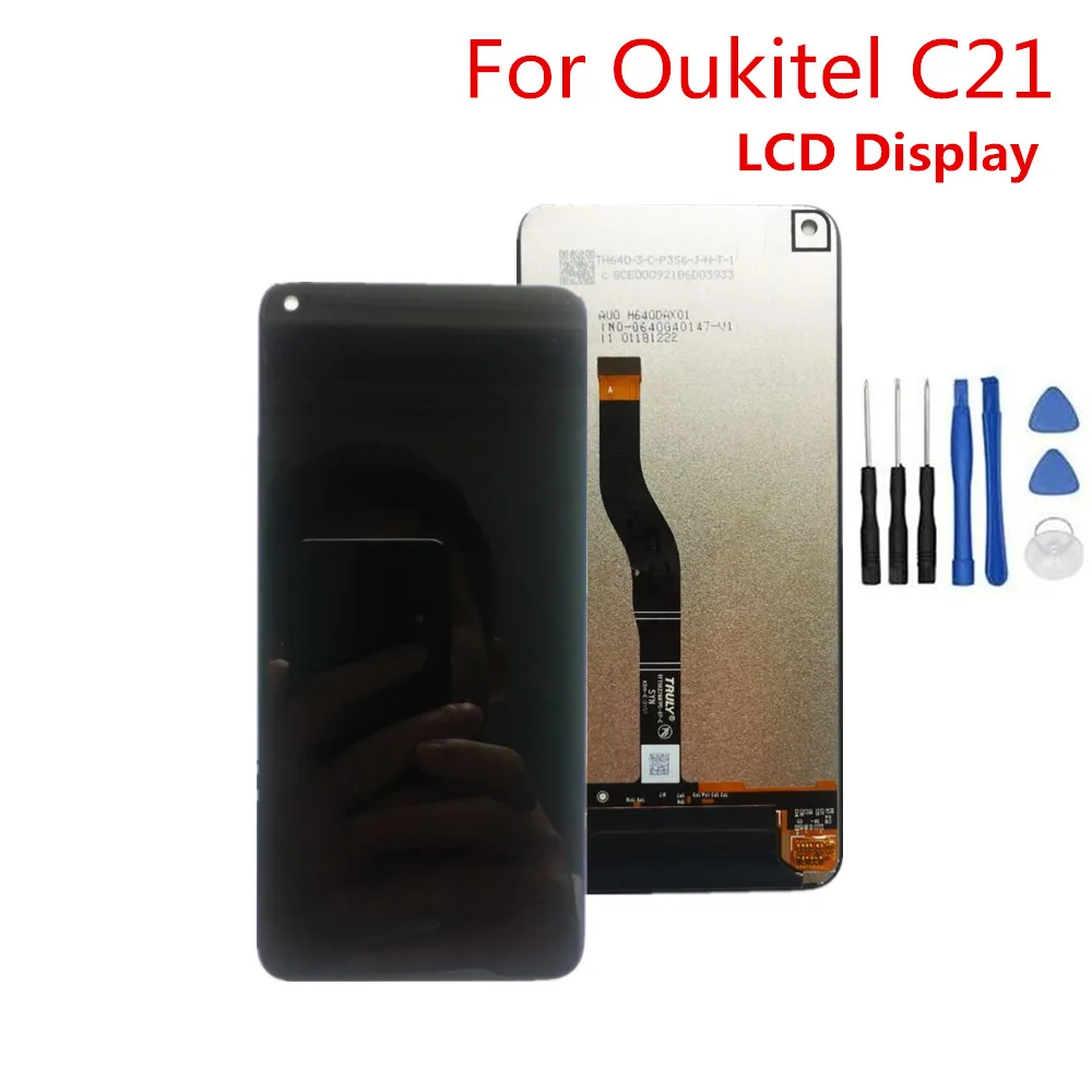 Тестирование оригинальные Высокое качество для Oukitel C21Phone 2310x1080 HD ЖК-дисплей Дисплей + кодирующий преобразователь сенсорного экрана в сборе Стекло