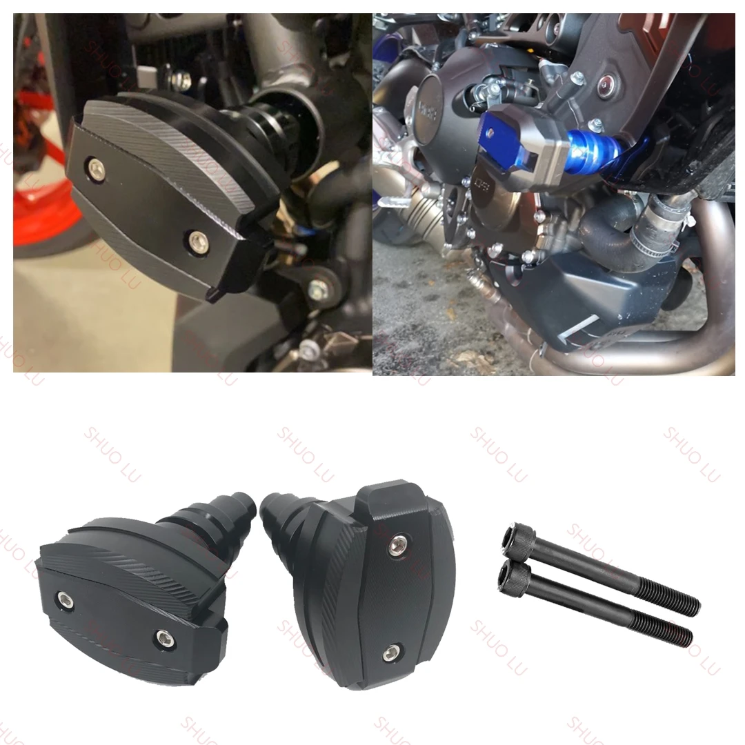 

For Yamaha MT09 MT 09 XSR900 MT-09 FZ-09 2015 2016 2017 2018 2019 Motorcycle Frame Sliders Crash Pad Falling Protector Guard