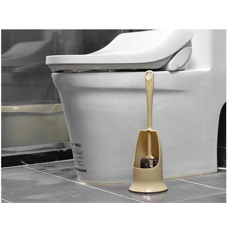 

Household Cleaning Brush TPR Double-sided Powerful Decontamination Toilet Brush Toilet Toilet Side Dead Corner Cleaning Brush
