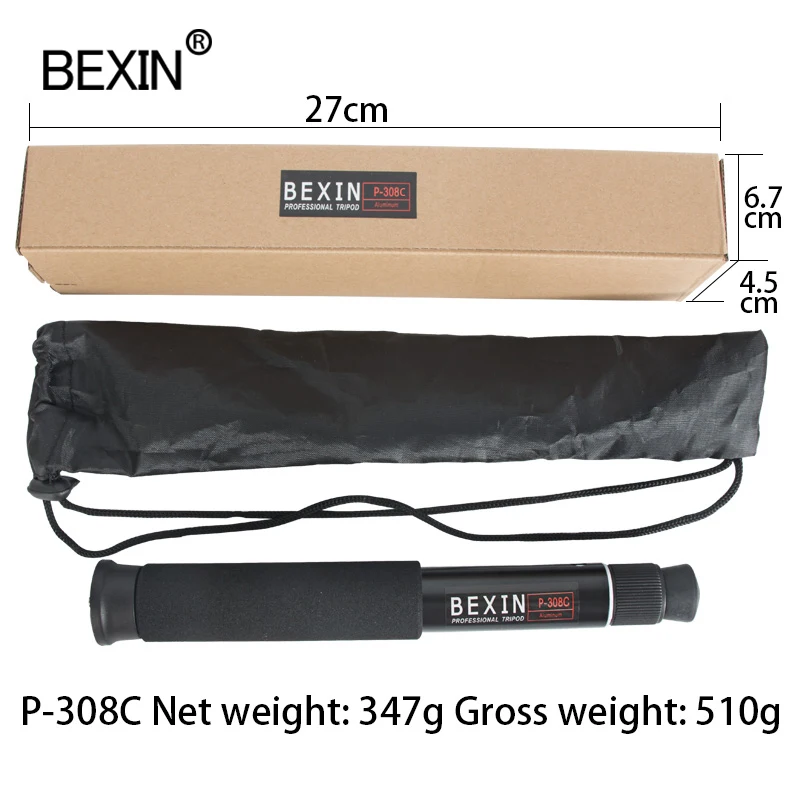 

BEXIN Extendable lightweight portable mini camera monopod phone stand handheld unipod dslr camera video monopod for Sony Canon