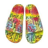 summer new style beach slippers womens luxury sandals slides fashion creative graffiti word sslipper female outdoor slippers
