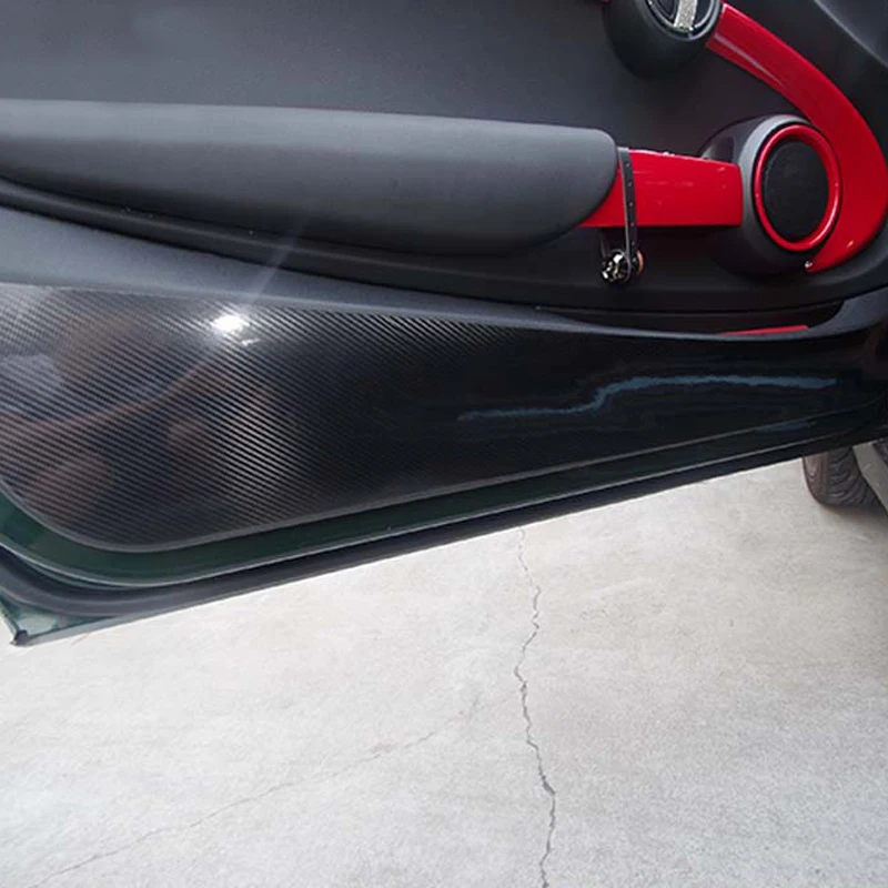 Противоударная наклейка на дверь автомобиля защитная пленка против грязи для Mini