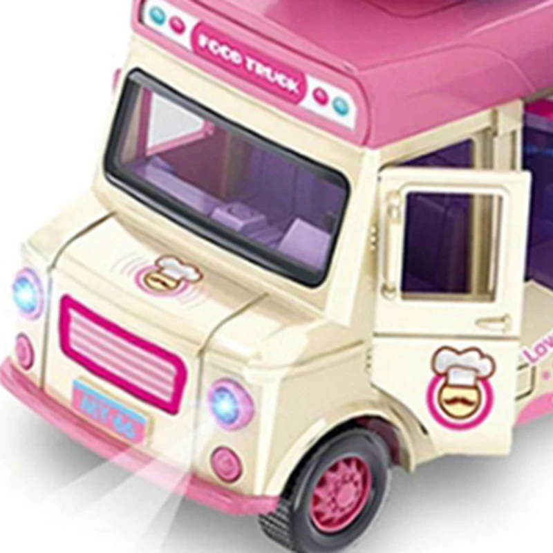 

Toy Car with Music Lights and Openable Awning, Ice Cream Toy Car Trolley