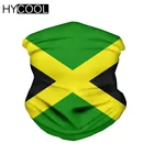 Повязка на голову HYCOOL, эластичная повязка на голову с изображением ямайскогоhaitian флага, для активного отдыха, для спорта, походов, Балаклава