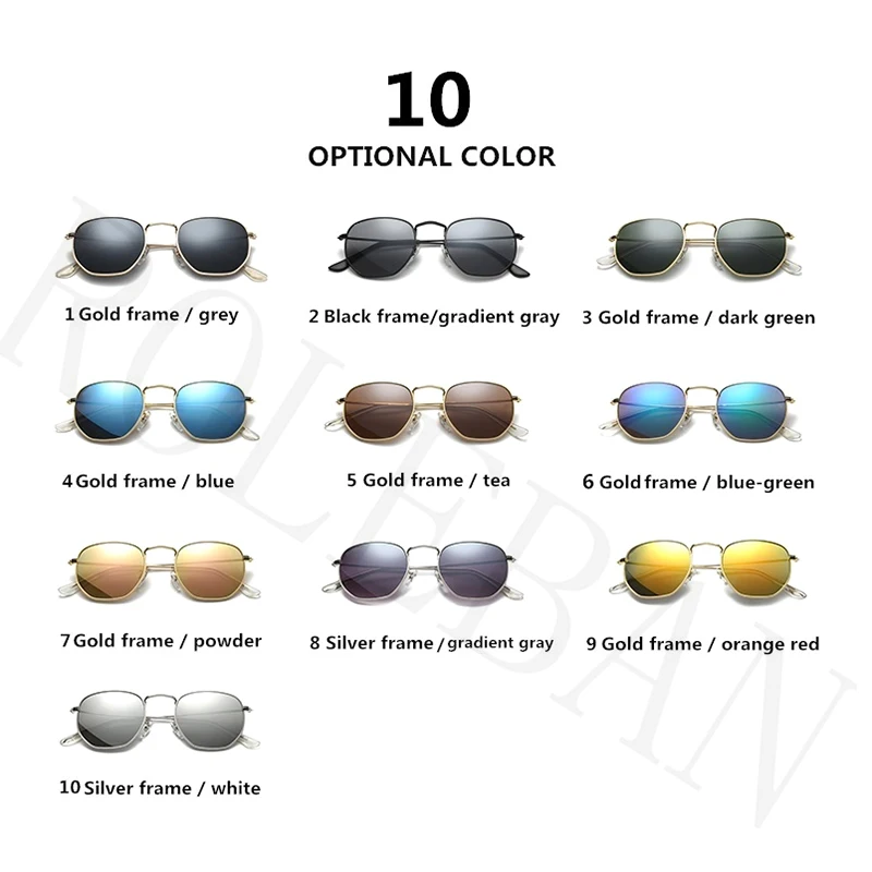 2021 Новое поступление многогранные прозрачные Солнцезащитные очки женские