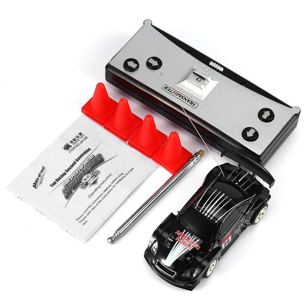 Разноцветный Кокс-Кокс Мини скоростной спортивный автомобиль Радиоуправляемый