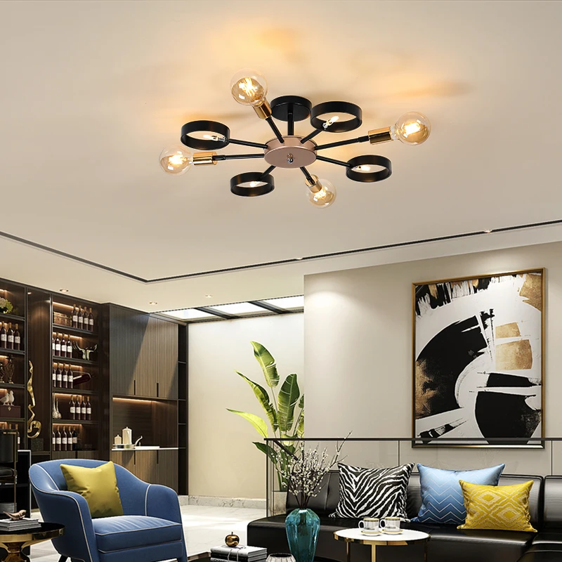 Бар G4 светодиодный панельный потолочный светильник дизайнерский Звездный