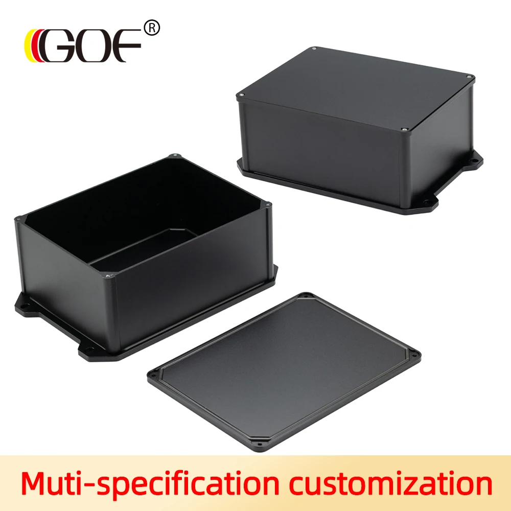 

Водонепроницаемый Электрический соединительный блок Power Atlectric монтажный алюминиевый корпус печатная плата контроллер корпус на заказ L10 200*...