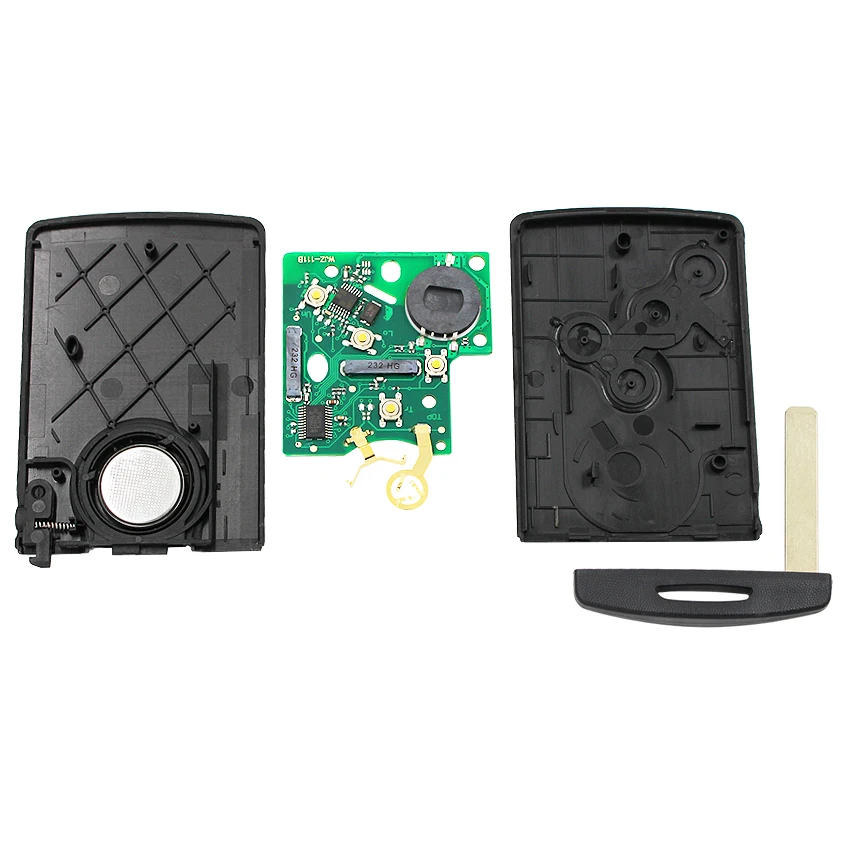 4 кнопки умный дистанционный ключ 433 МГц PCF7952 чип(после рынка) для Renault Megane живописный пруд Koleos Clio 4 Uncut Blade