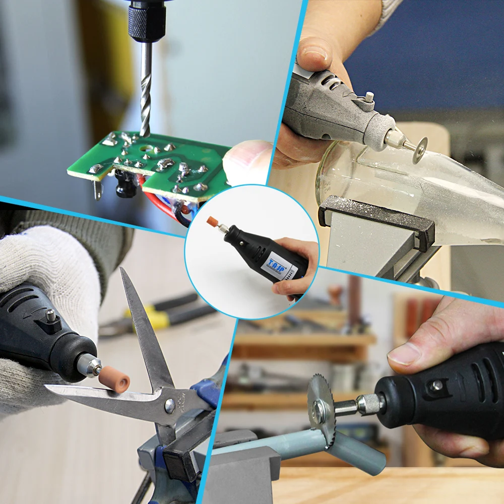 

130w Electric Rotary Tool Variable Speed Mini Drill Style Power Tools Engraving Drilling Polishing Machine for Diyer