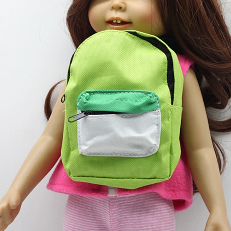 Рюкзак для кукол Ручной работы 18 дюймов американская сумка девочек аксессуары