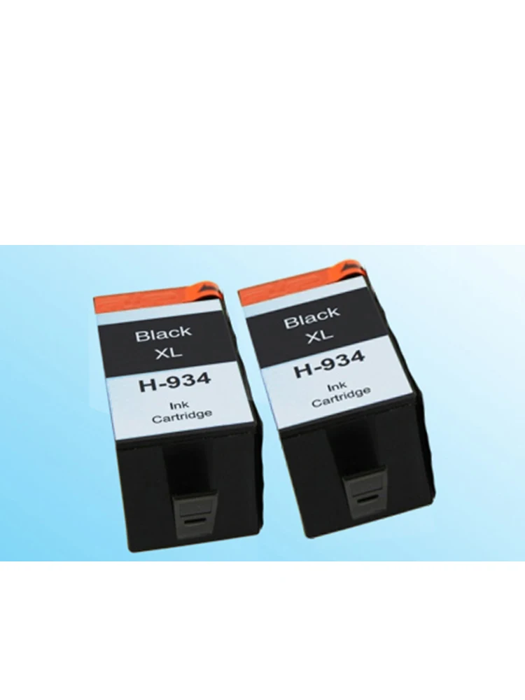Картридж с черными чернилами 934 дюйма 2 шт. совместим hp934 934XL Officejet Pro 6830 6230 6815 6812