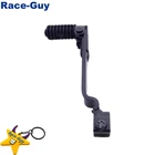 Черный стальной складной рычаг для коробки передач для двигателя YX Lifan Zongshen, китайский Байк 110cc 125cc 140cc 150cc 160cc