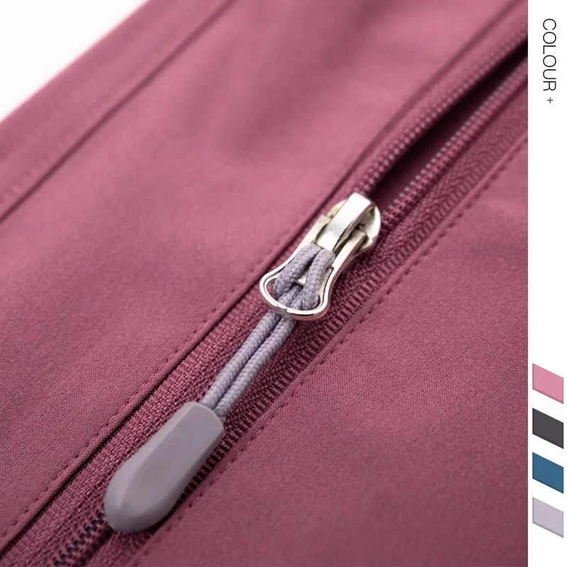 

Women's Trousers Nylon Quick-drying Pants Pockets Fashion Casual Pants Loose Breathable Ladies Drawstring High Waisted Pants