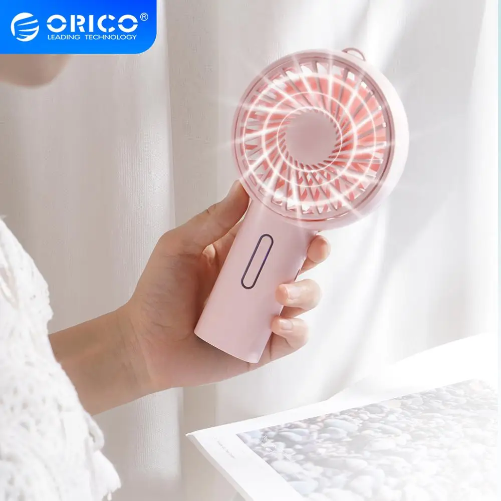 Портативный мини вентилятор ORICO с USB перезаряжаемый настольный воздушным