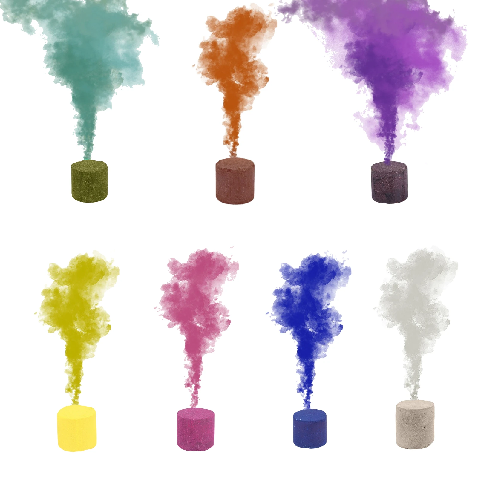 New Magic Colored Smoke Tricks Props Fire Tips Fun Toy Pyrotechnics Cake Fog Magician Professional Pocket items Party | Дом и сад