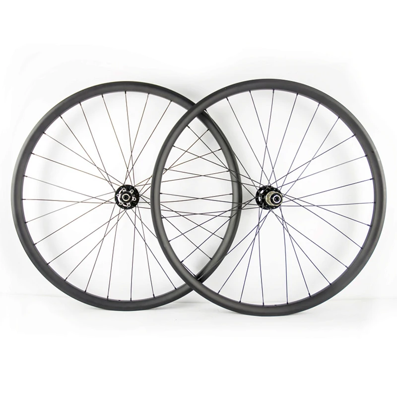 

LIENGU max weight limit 115Kg Stronger 29er MTB XC 28mm asymmetric tubeless hookless carbon wheels Novatec hub 29 wheelset