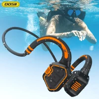 for xiaomi huawei bone conduction earphone ipx8 waterproof wireless headphones sports outdoor running earbud hands free with mic