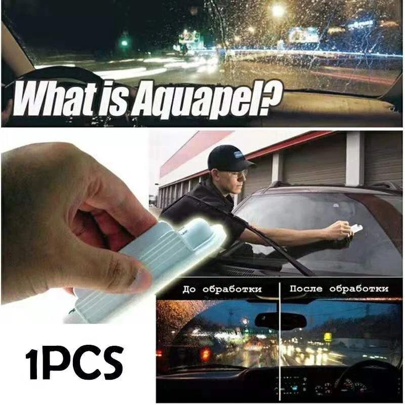 Aquapel невидимые стеклоочистители для автомобиля 1 шт. универсальные антидождевые стеклоочистители отталкивает стекло водоотталкивающий