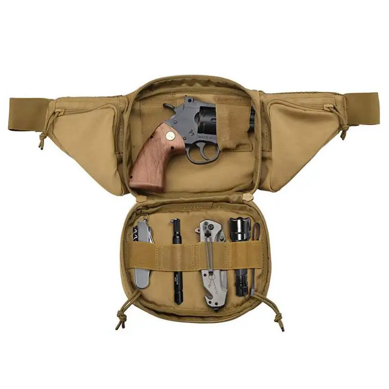 

Outdoor Tactical Gun Waist Bag Holster Chest Military Combat Camping Sport Hunting