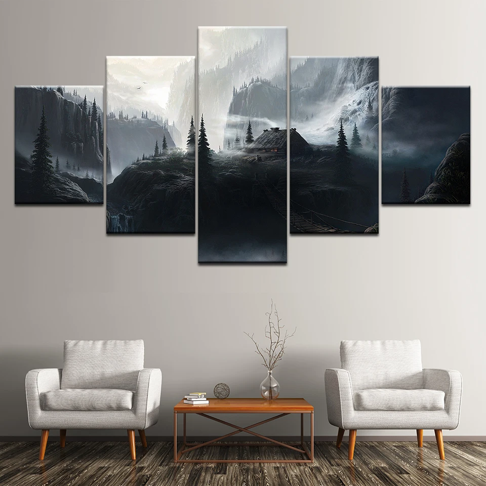 Картина маслом на холсте настенное искусство рамка для картин домашний декор 5