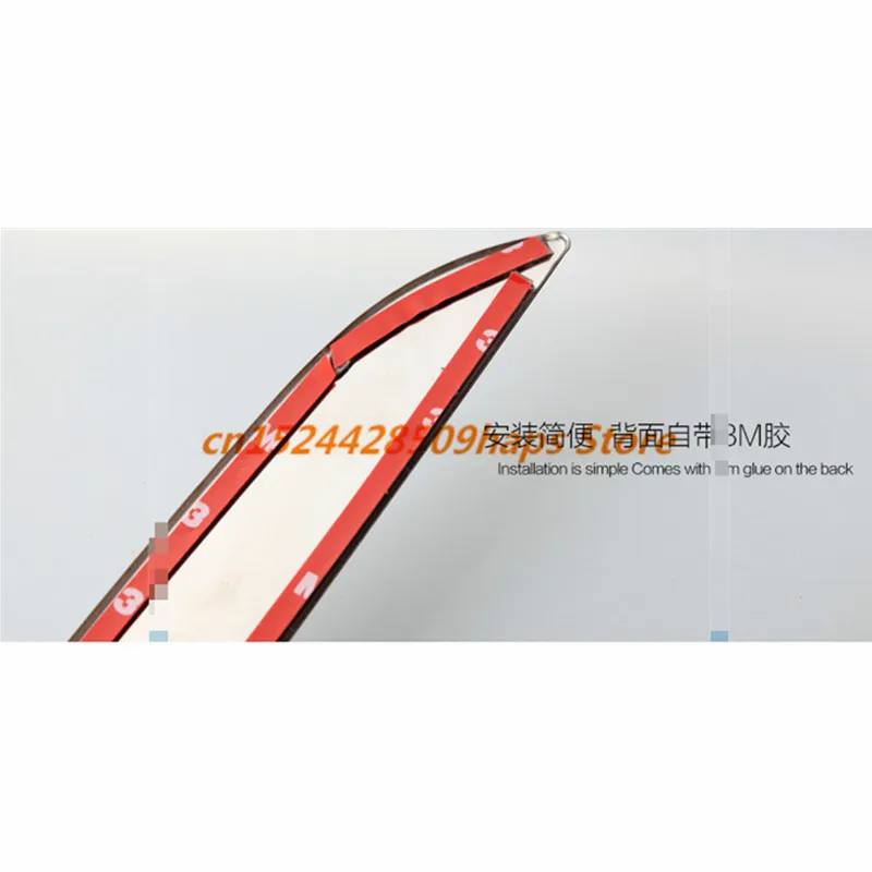 Крышка багажника задняя дверь Нижняя крышка литья отделка Нержавеющая сталь