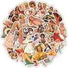 1050 шт. стикер для сексуальной Девушки s Ретро-постер мотоцикл девушка индивидуальная наклейка для ноутбука скейтборда искусственная игрушка стикер s